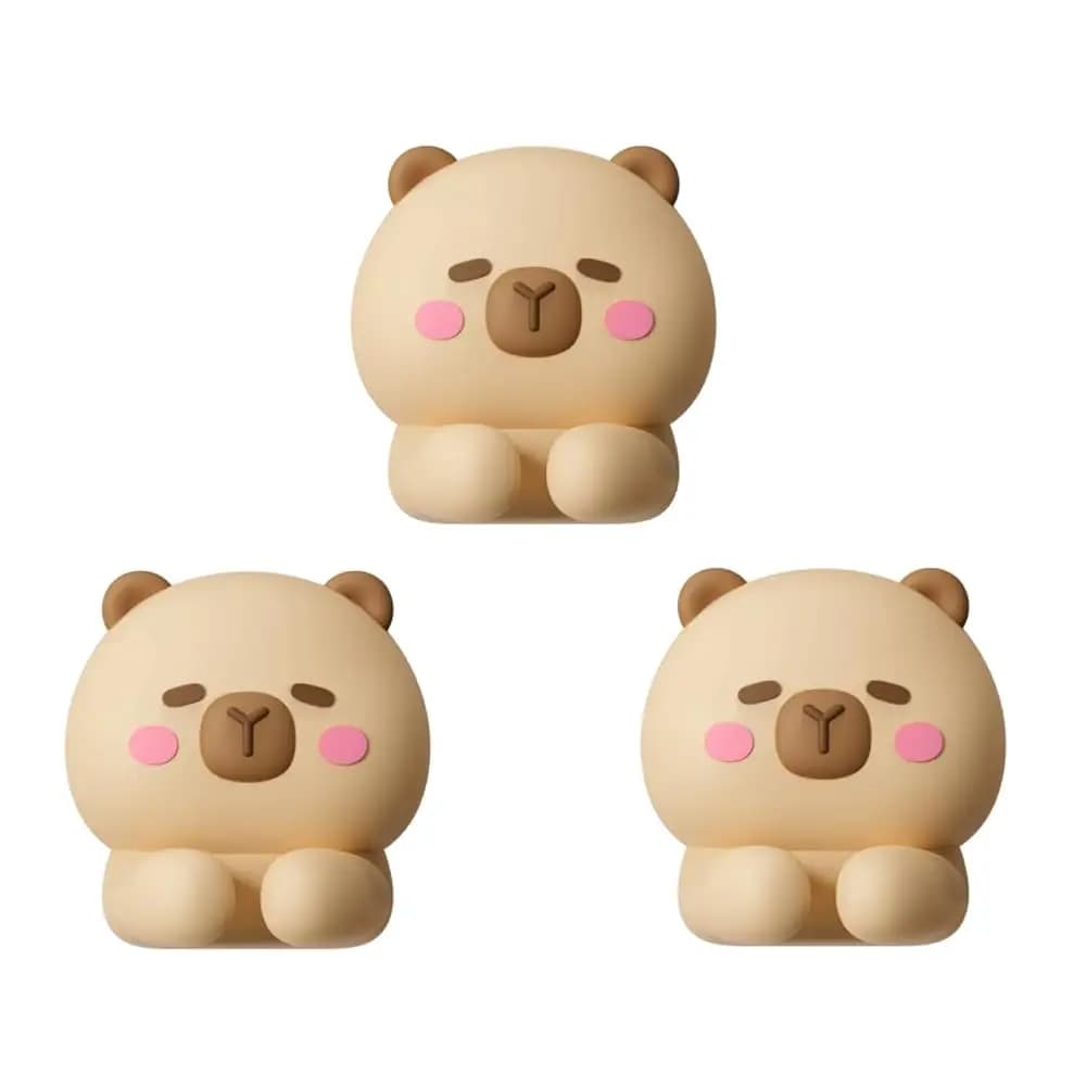 Organizzatore di Cavi a Forma di Capibara, Adorabili Clip per Cavi a Forma di Animale, Portacavi da Scrivania per Casa e Ufficio, Grazioso Organizzatore di Cavi