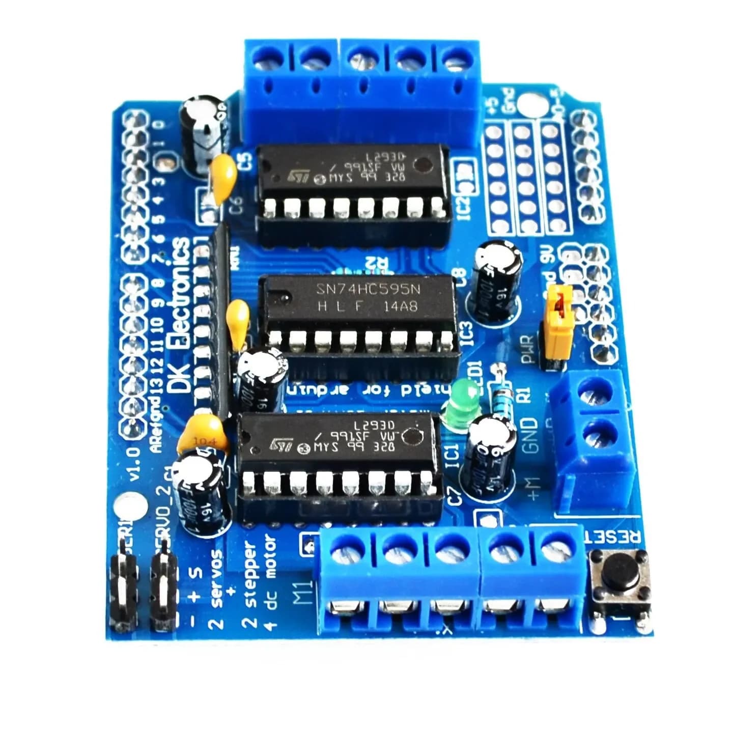 Expansion card drive engine shield control engine L293D For Arduino engine shield