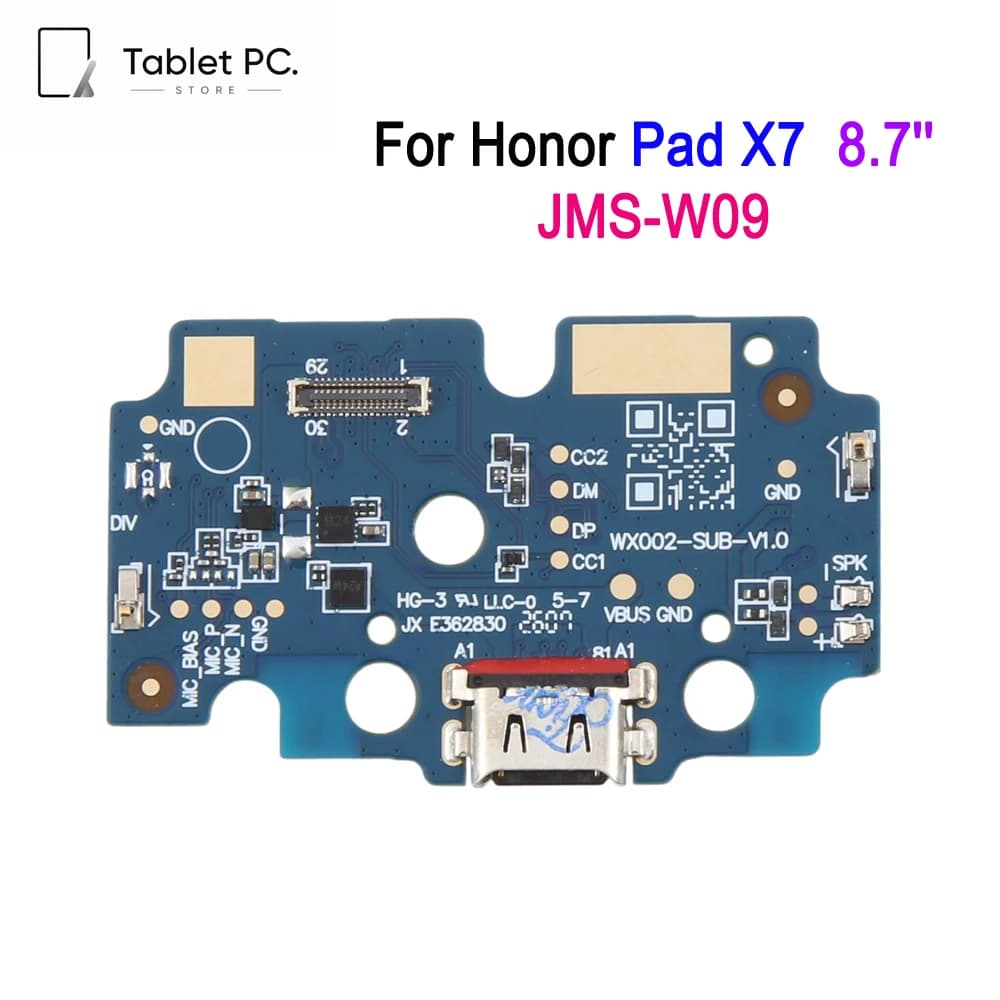 Charging Port Board For Honor Pad X7 8.7'' 2025 JMS-W09 Tablet Charging Board Repair Replacement Spare Part