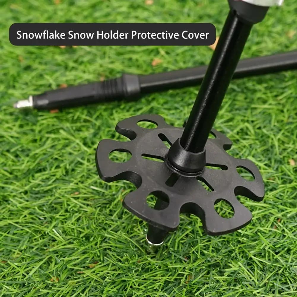 Support for compact mud for snow drag Tray for snow drag Mud baskets for perfectly adherent trekking poles Supplies for non-deformable excursions