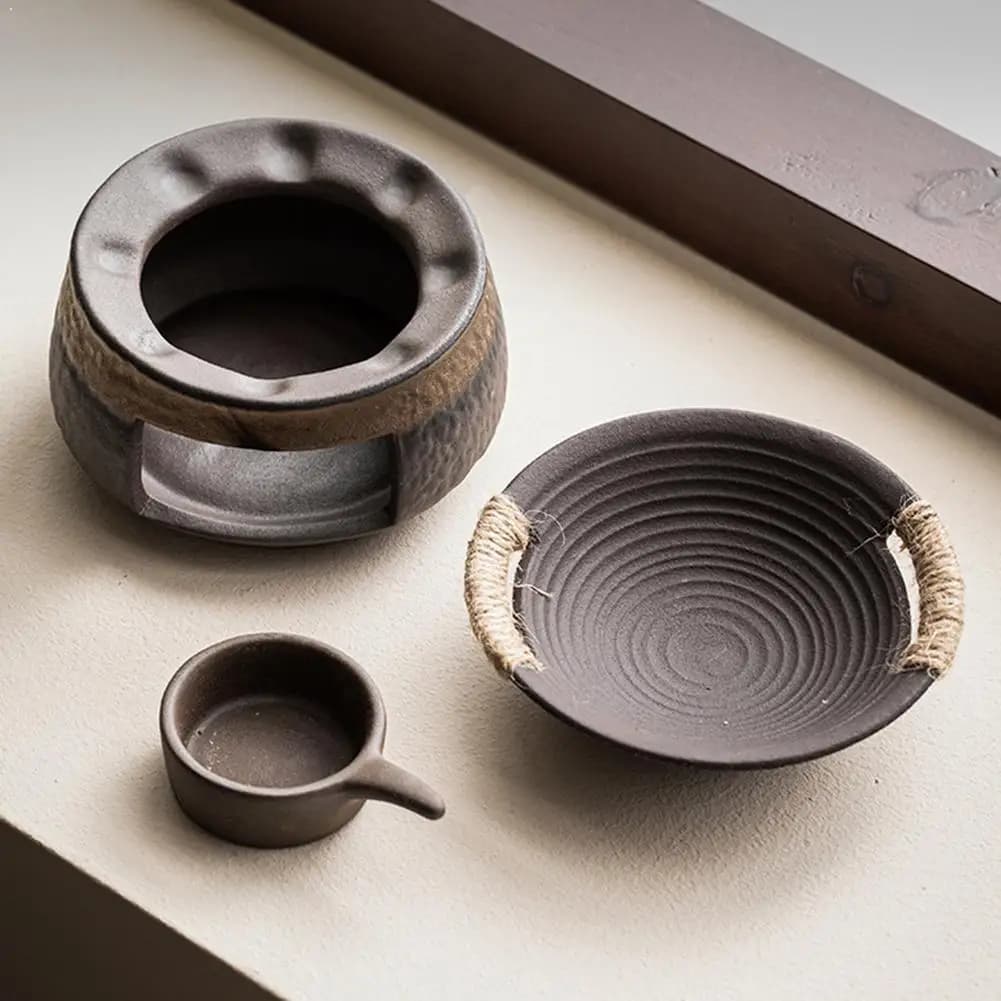 Vintage Ceramic Wax Melt Burner Aromatherapy Oil Diffuser Wax Burner Fragrance Diffuser Burner Candle Holder