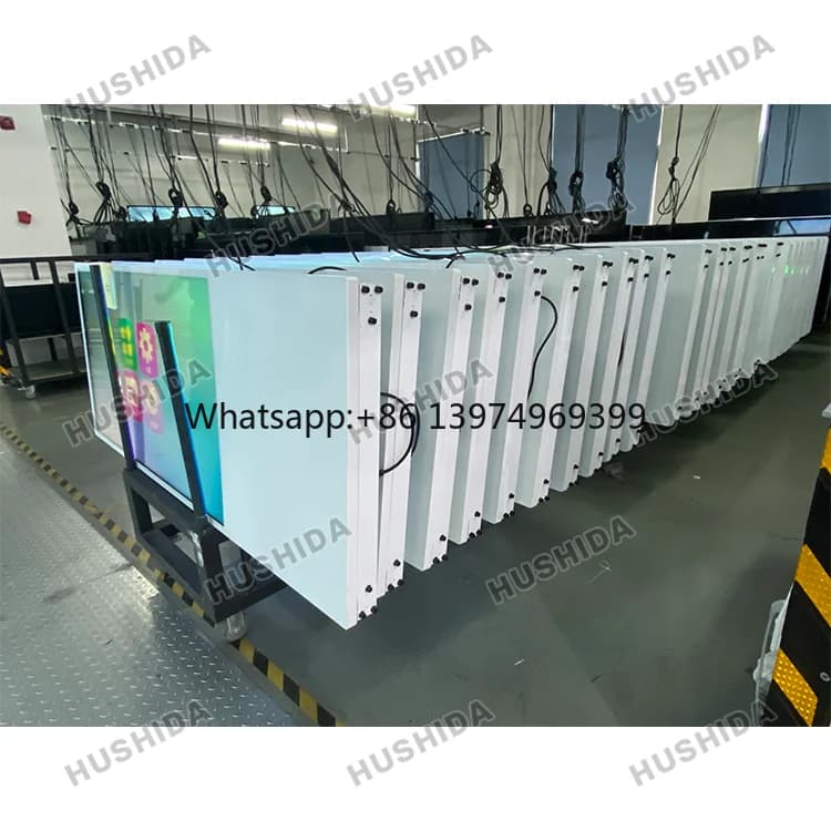 HUSHIDA 55 Inch Indoor LCD Digital Signage Lcd Stand Advertising Lcd Display Vertical Screen Kiosk Monitor
