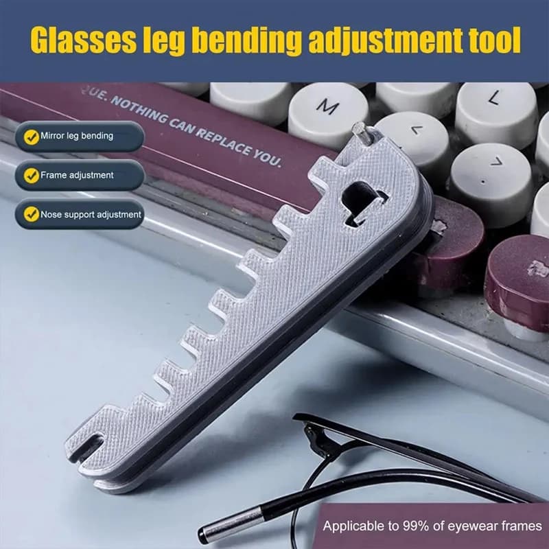 3 PCS Sunglasses Frame Adjuster Professional Optician Tool Eyeglass Curvature Adjuster Glasses Temple Arm Bender Nose Adjuster