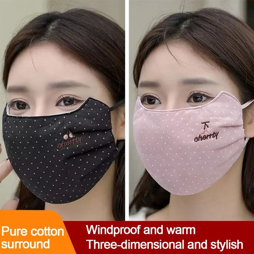 Stampa di moda Protezione traspirante Copertura per il viso Maschera Earloop lavabile riutilizzabile per esterni Maschera per la bocca da ciclismo per adulti