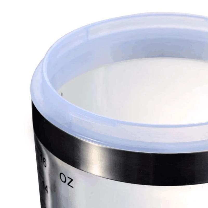 F19B 450ml/600ml USB Rechargeable Electric Mixing Cup Portable Protein Powder Automatic Shaker Bottle Leakproof Mixer