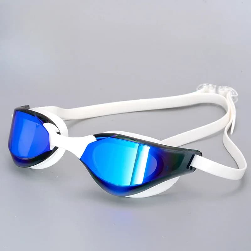 Adult swimwear with anti-fog plating Swimwear for competition training Silicone HD waterproof