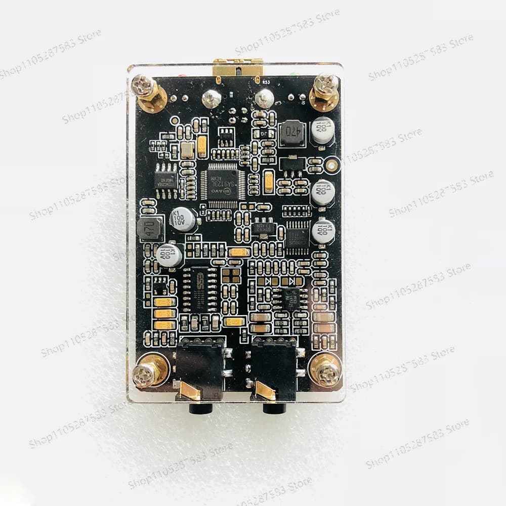 CS5341 USB digital decoding sound card recording playback capture ADC/DAC module 92K/24bit free drive