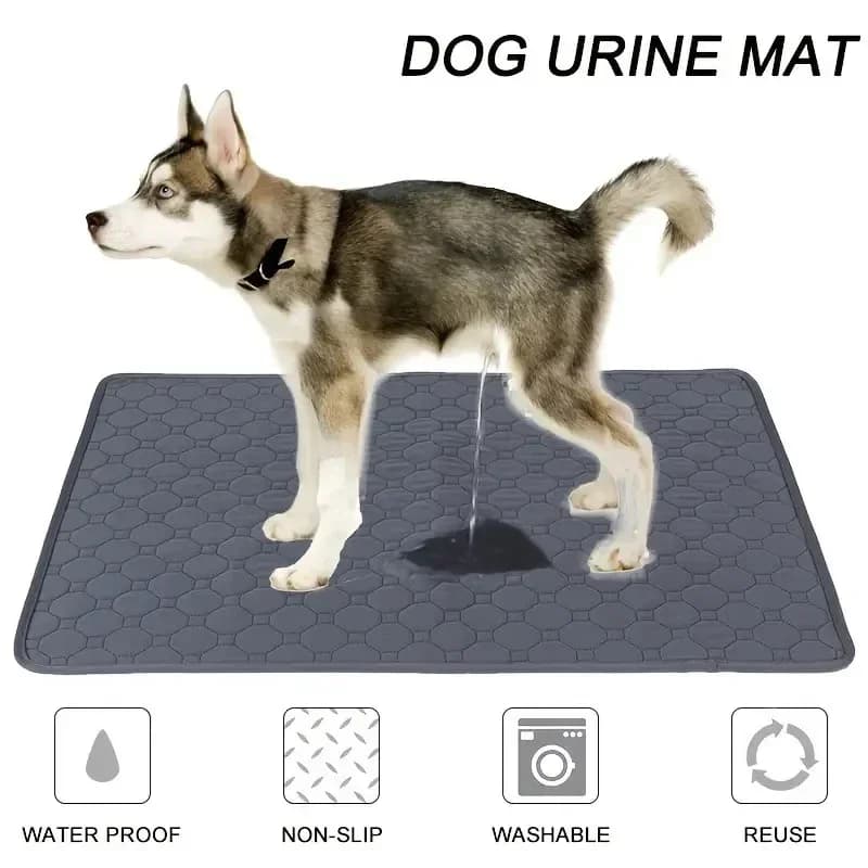 Tappetino Impermeabile Invernale per Cani, Riutilizzabile e Lavabile, Tappeto Assorbente per Urina di Cani e Gatti, per Sedile Auto, Pavimento, Letto, Mobili, Dimensioni 60x90, Tapetes Para Carro