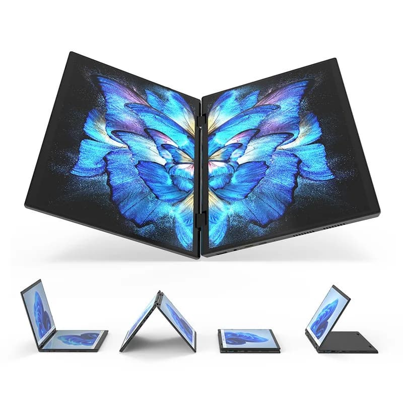 14-Inch dual-touch notebook 360 ° flip tablet, dual-screen notebook