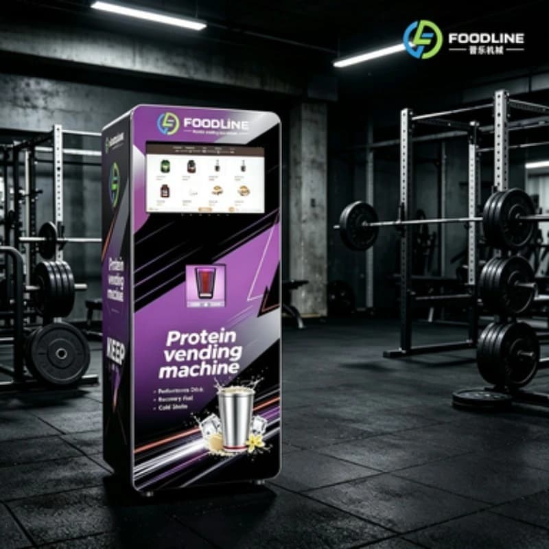 FOODLINE Custom Protein Shake Vending Machine Commercial Automatic Protein Powder Dispenser