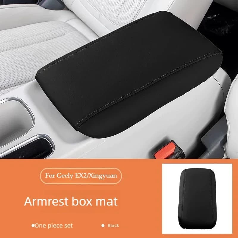 For Geely EX2/Xingyuan Car Interior Mat Door Anti-kick Leather Mat Storage Drawer Protective Mat Front Compartment Accessories