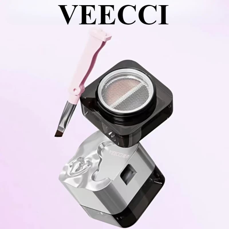 VEECCI Cosmetics Crema per eyeliner a 2 colori che non sbiadisce Penna gel per eyeliner naturalmente ad asciugatura rapida Trucco occhi naturale delicato a lunga durata
