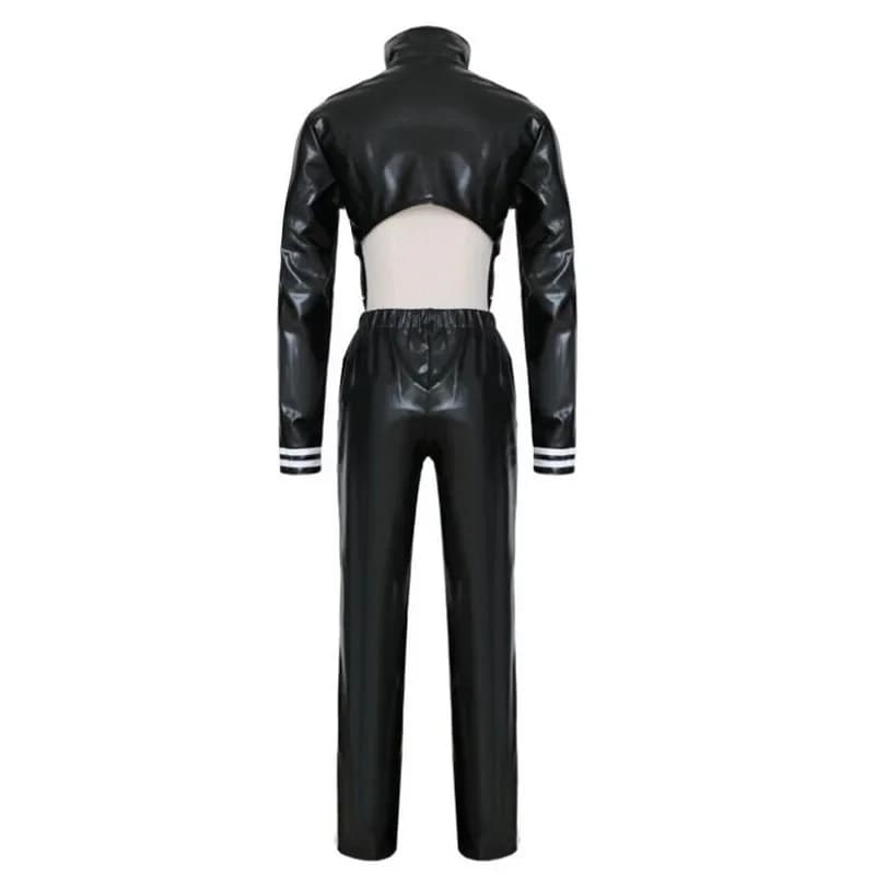 ❤️COS❤️Anime JoJo Bizarre Adventure Rohan Kishibe Cosplay Costume Full Set Top Pants Belt Halloween Outfit❤️