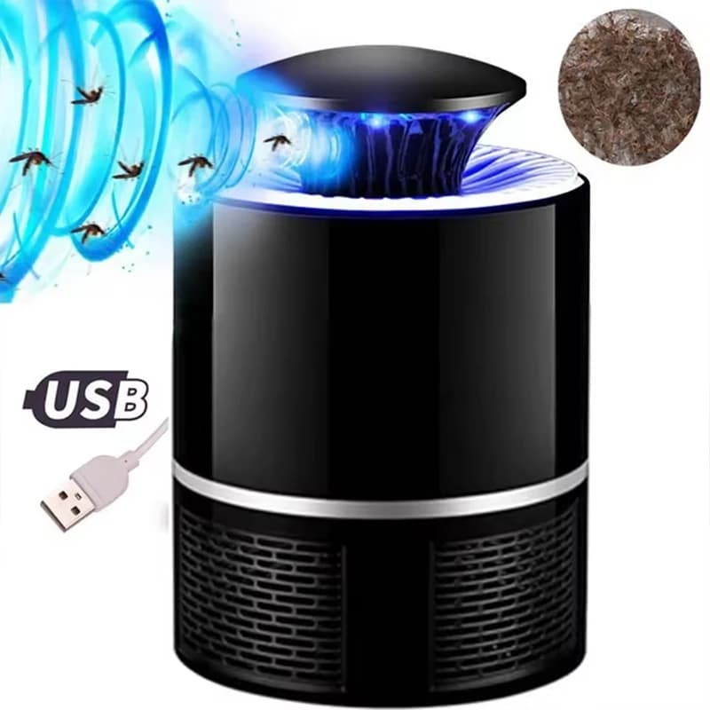 La lampada portatile antizanzare a LED repellente per zanzare con luce blu UV domestica portatile aiuta a un buon sonno