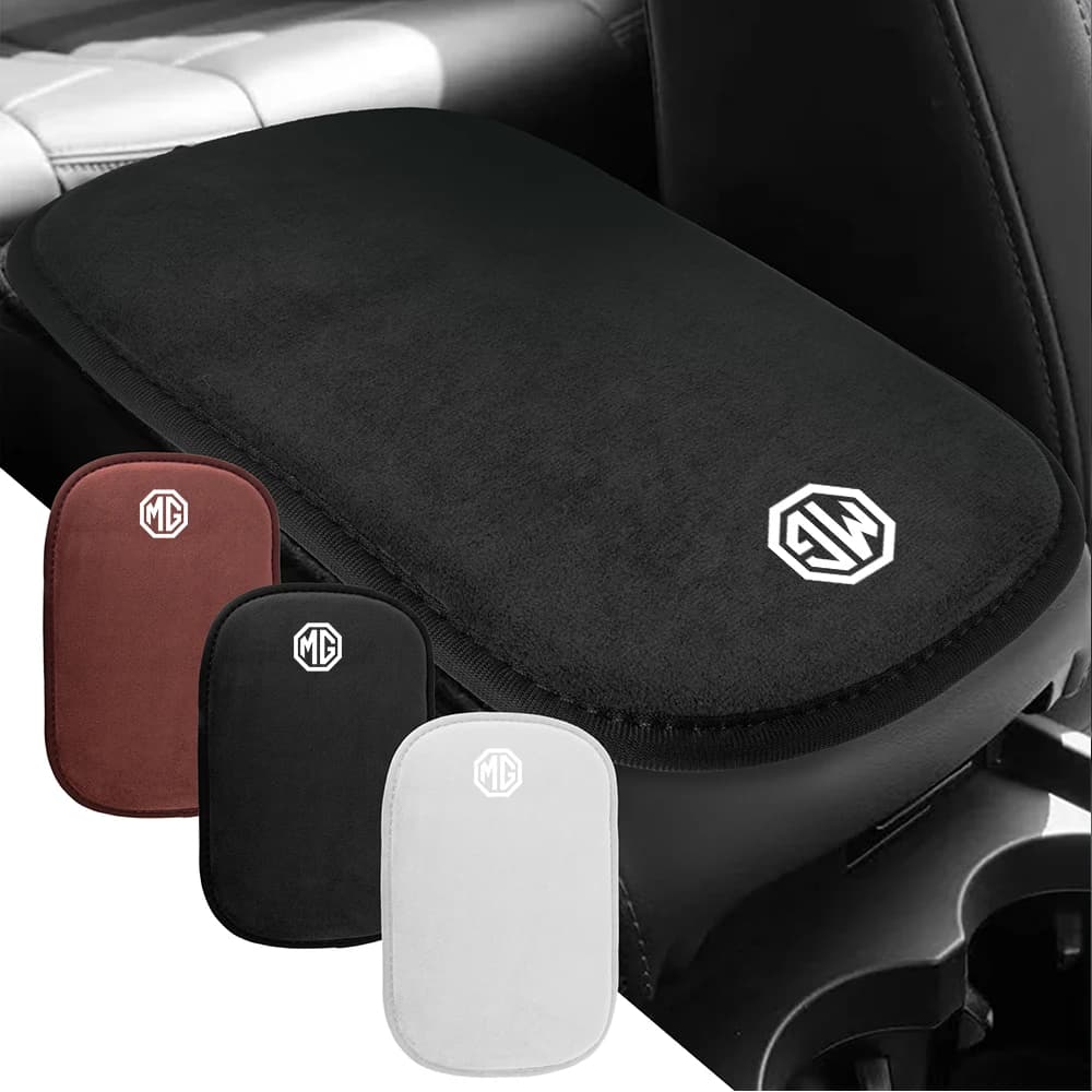Car Seat Arm Protector Box Bearing Box Storage Box Pad Cover for MG Morris Garages GT MG3 MG6 MG5 MG7 GS Pilot HS ZS ZX XPOWER