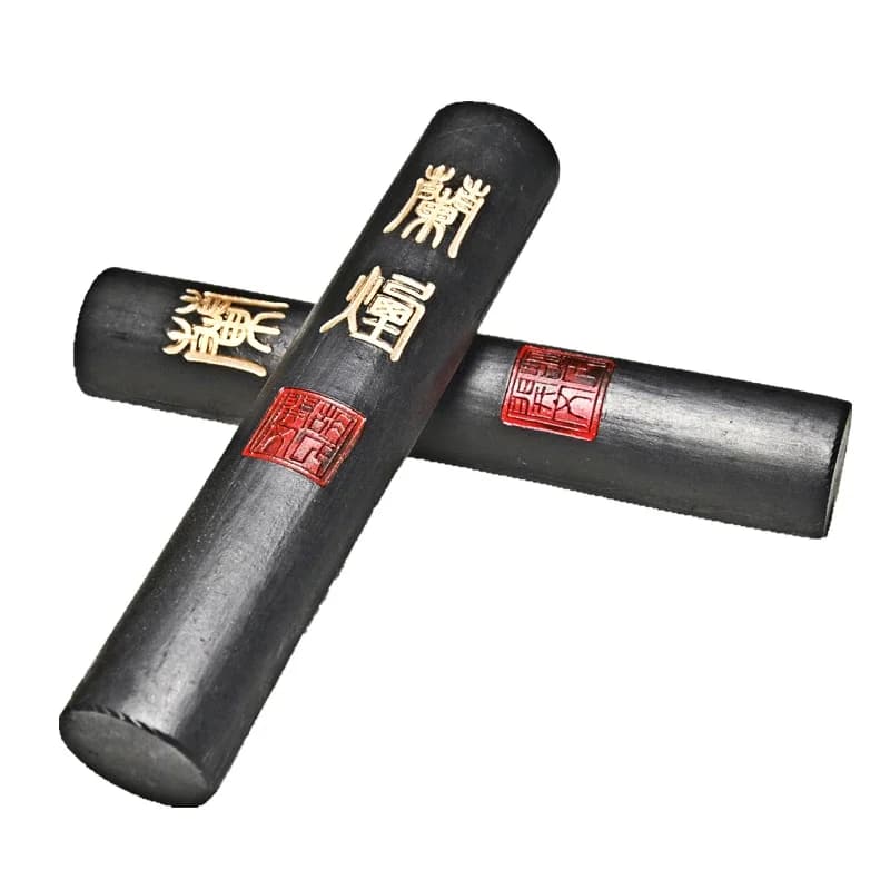 Ancient Method Oil Soot Ink Sticks Anhui Hu Kaiwen Calligraphy Ink Bar Chinese Painting Creation Ink Block Bar Stone Art Supply