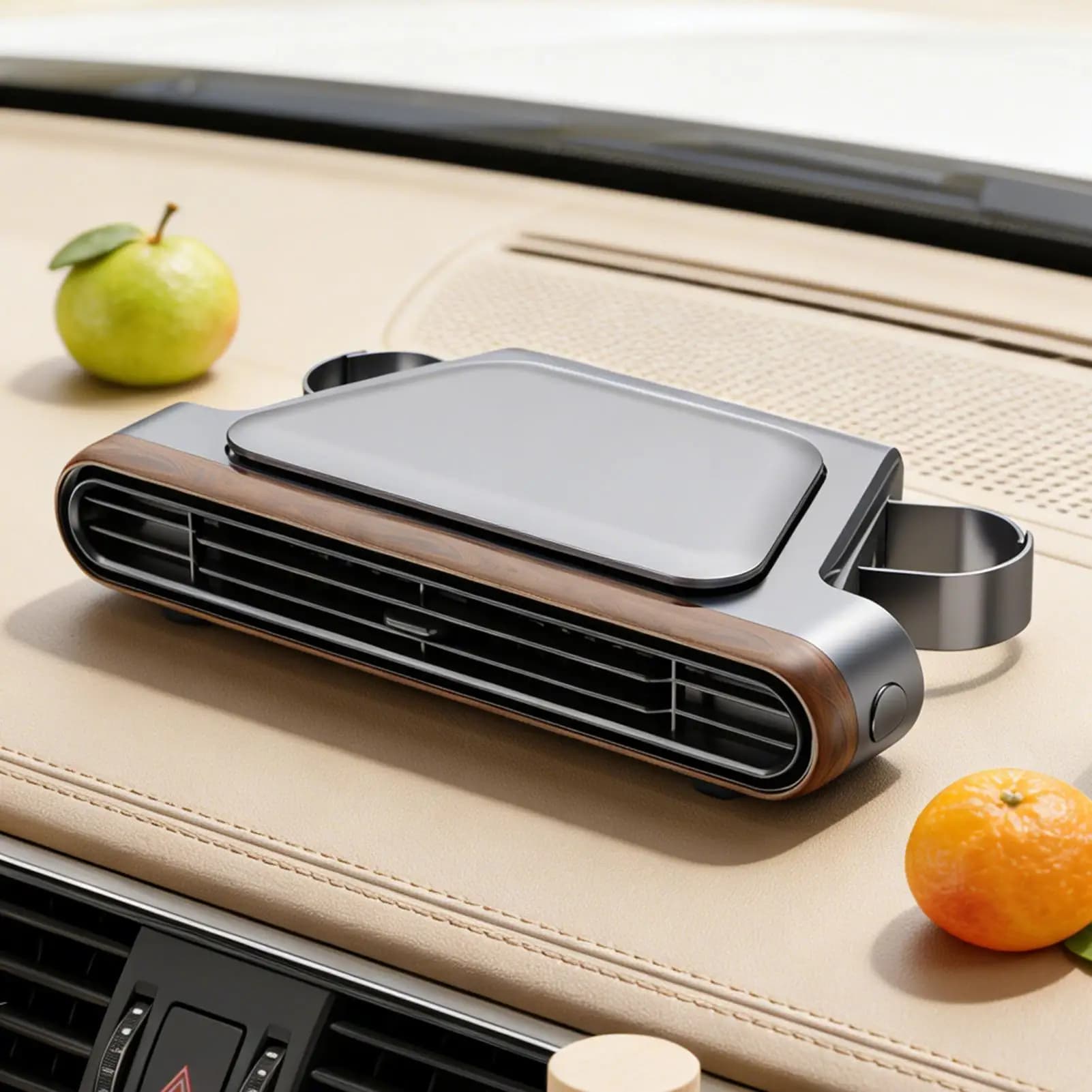 Ventilatore USB per Auto con Aromaterapia per Sedile Posteriore, Ventilatore Portatile USB da Poggiatesta per Auto, Ventilatore Elettrico per Sedile Auto per Mini Auto e Camper