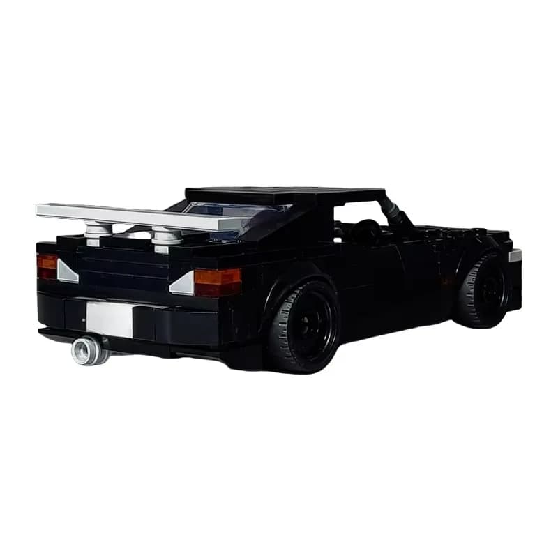 Modello di auto da corsa MOC - Set di blocchi di costruzione giocattolo assemblati con piccole particelle di 270 pezzi - Regalo creativo per le vacanze - Adatto per al