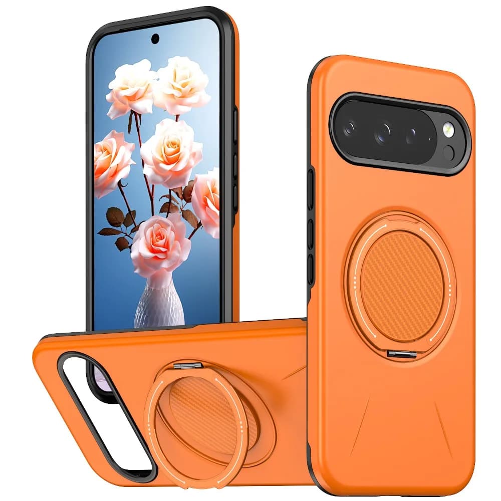 360° Magnetic Bracket Phone Case For Google Pixel 11 10 9 Pro XL 10A 11ProXL For Magsafe Shockproof Stand Holder Cover Funda