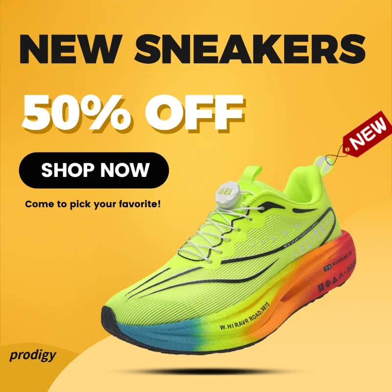 Running shoes for Men and Women with Carbon Plate, Breathable, Lightweight, Comfortable, Anti-slip, for Marathon and Sport
