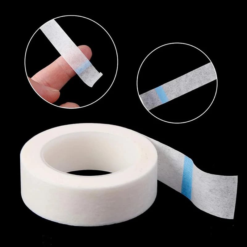 10 pz Micropore Traspirante Estensione Del Ciglio Nastro di Carta Nastro Adesivo Medico Strumenti di Trucco Ferita Lesioni Cura Kit di Primo Soccorso
