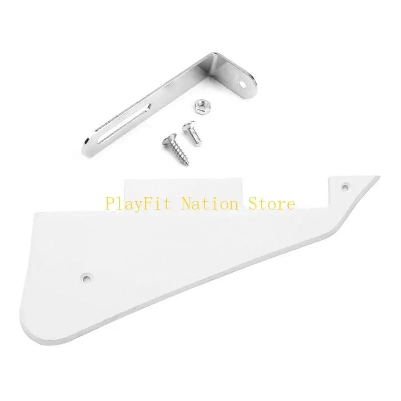 242F 5 pz/set per Chitarra Pick Guard Piastra Antigraffio Battipenna per per Chitarra con Staffa e Viti