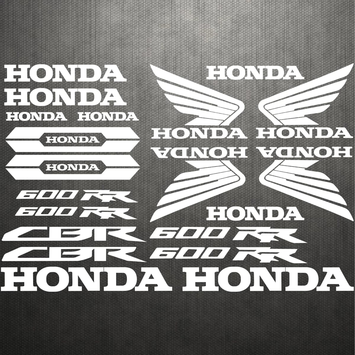 For Honda CBR600RR decal logo decals for helmet tank waterproof