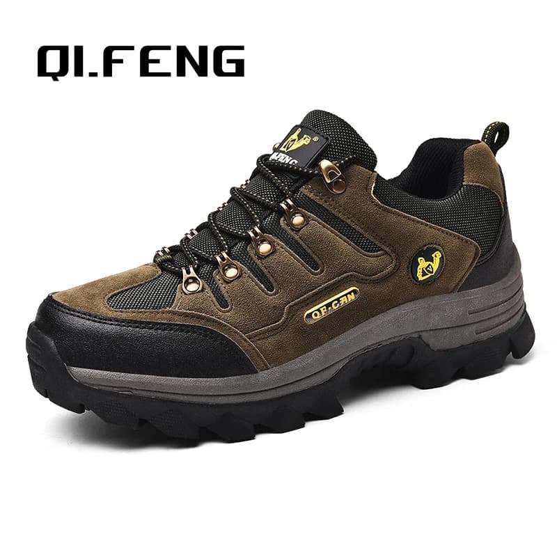 Scarpe Casual invernali da uomo in pelle comode scarpe Walkng autunno Classic Outdoor Sneakers donna High Top escursionismo Sneakers stringate