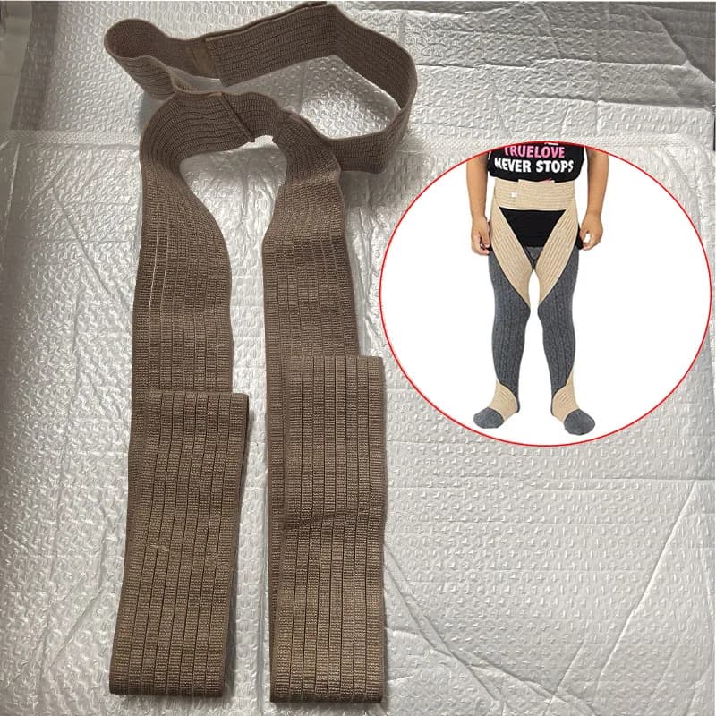 Bretelle regolabili per gambe X/O per bambini, supporto per la correzione dell'allineamento del ginocchio, per gambe con arco e ginocchia, cinghie ortopediche per gambe