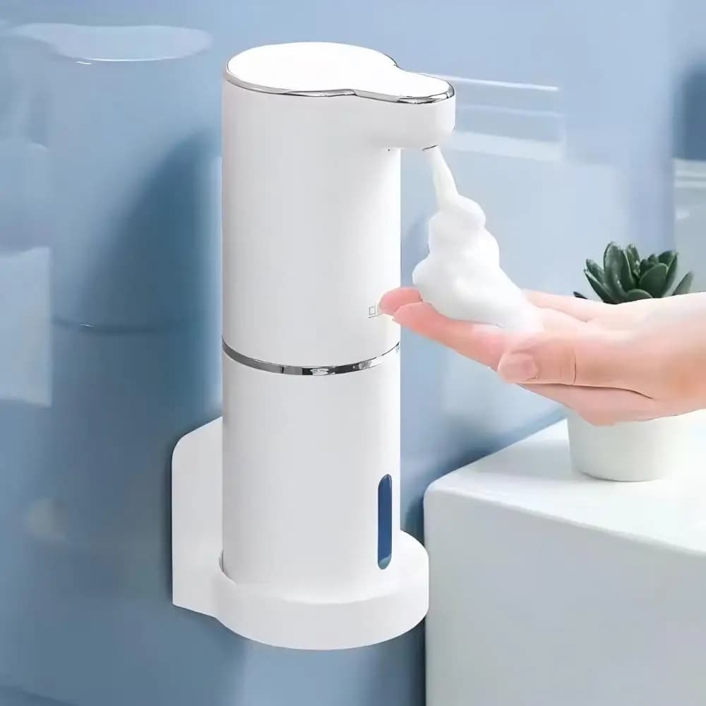 300ML Aggiornamento Intelligente Induzione Touchless Plastica ABS Elettrico Automatico Senso Schiuma Dispenser di Sapone Lavamani Lavatrice