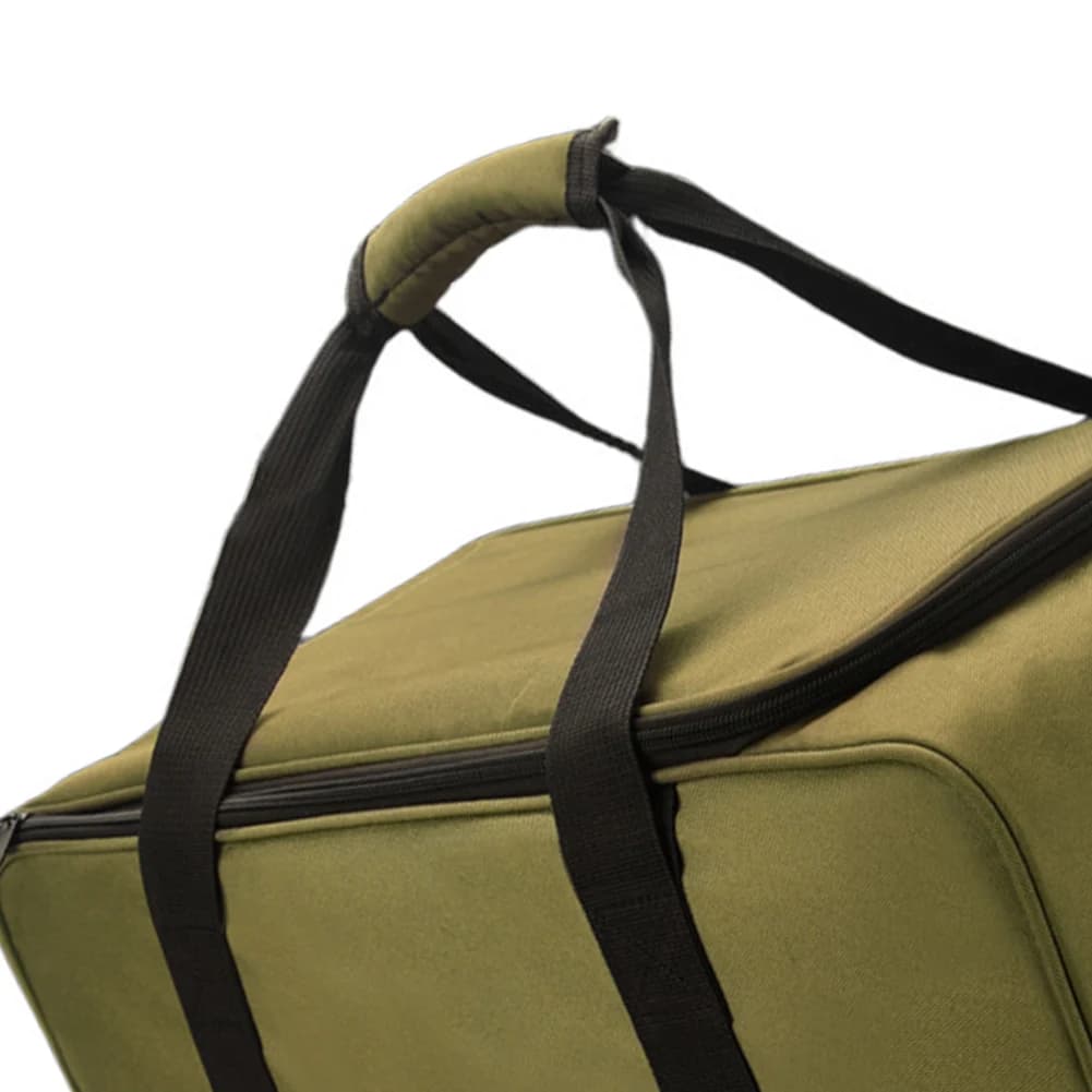Stove Container Camping Cookware Bag About 1000g Camping Cookware Storage Bag Camping 600D Oxford 500D PVC Fabric
