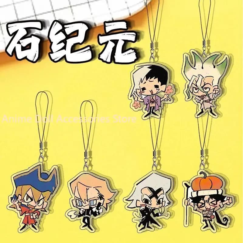 Ishigami Senkuu Gen Asagiri, Decorating Charm for Phone, Accessories for Backpack