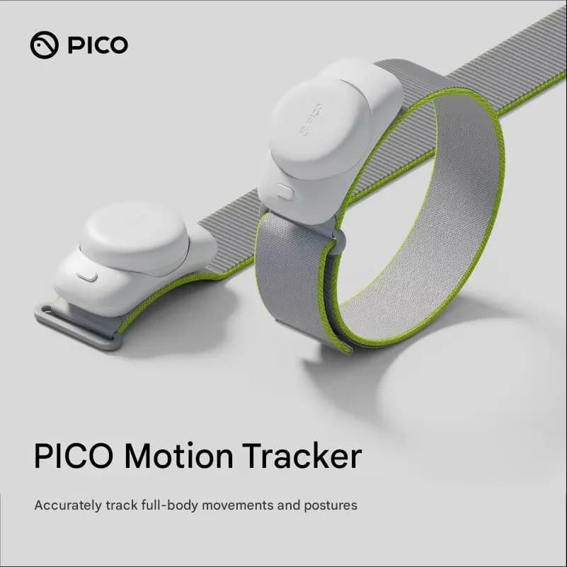 PICO Motion Tracker Full Body Tracking 6DoF Ankle Sensors for PICO 4 Ultra PICO 4 PC VR Games Steam