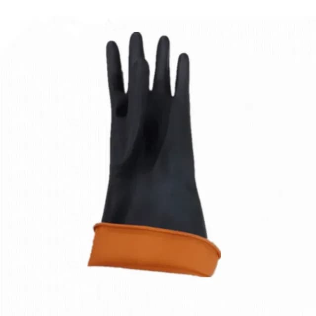 Guanti in gomma resistenti agli acidi per assicurazione sul lavoro, grandi, resistenti all'usura, impermeabili e resistenti alla corrosione, per fabbrica