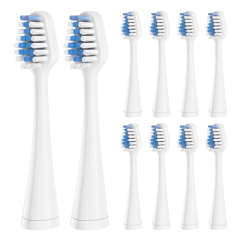 10 pieces for tooth brush heads for deep cleaning for AquaSonic Duo and Home Dental Center Electric Toothbruh