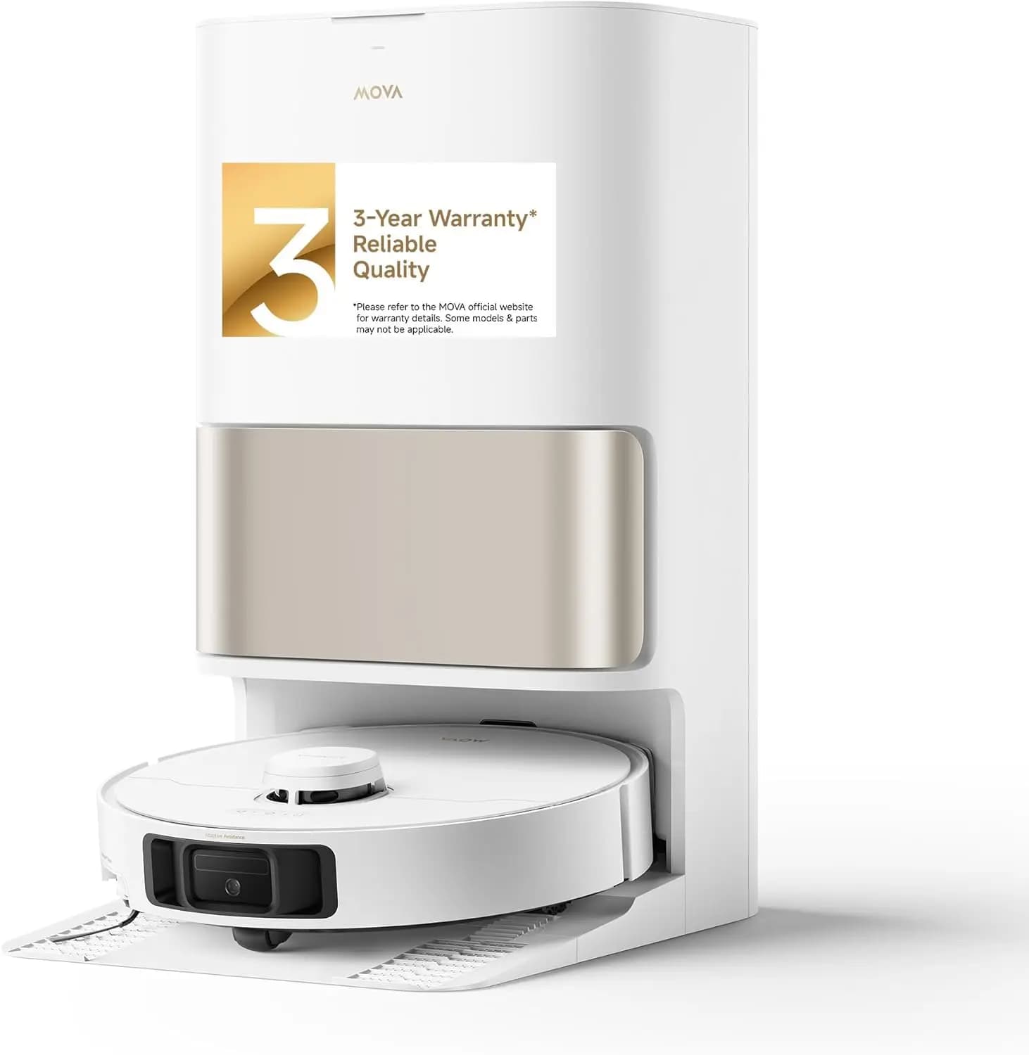 Robot Aspirapolvere e Lavapavimenti Ultra Gen2, Aspirazione 26.000Pa, Lavaggio Automatico con Acqua Calda, Asciugatura in 1 Ora, Dock All-in-One per Casa