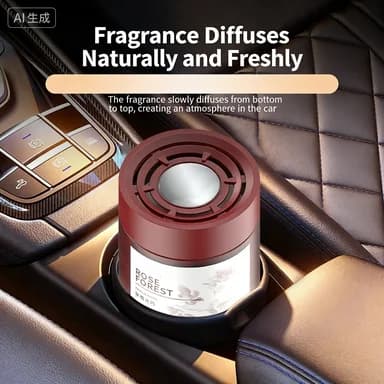 Profumo per auto, profumo a lunga durata, accessori per fragranze auto, profumo di alta gamma, deodorante per WC, scatola di fragranze solide.