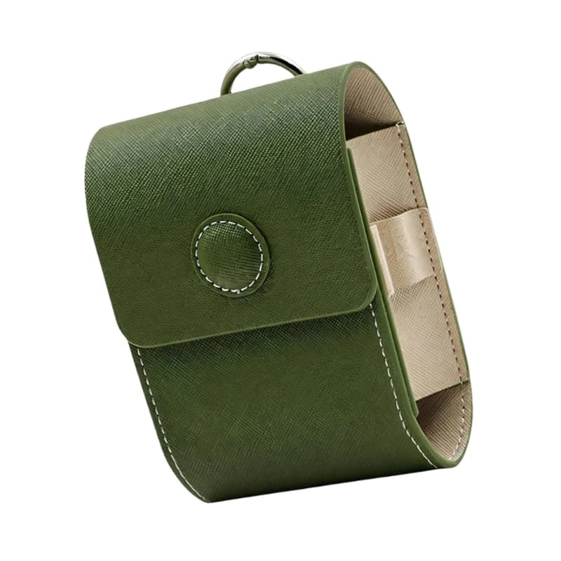 Leather Golf Waist Bag Organsier Case for Rangefinder Balls and Tees Storage