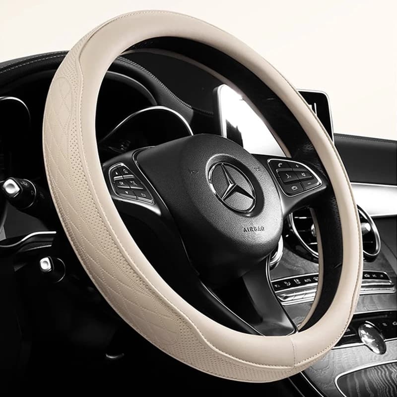 Car Cover for Leather Napa Embossed Anti-slip Perforated 15 Inch Universal Breathable (approx. 38 cm) Car accessories