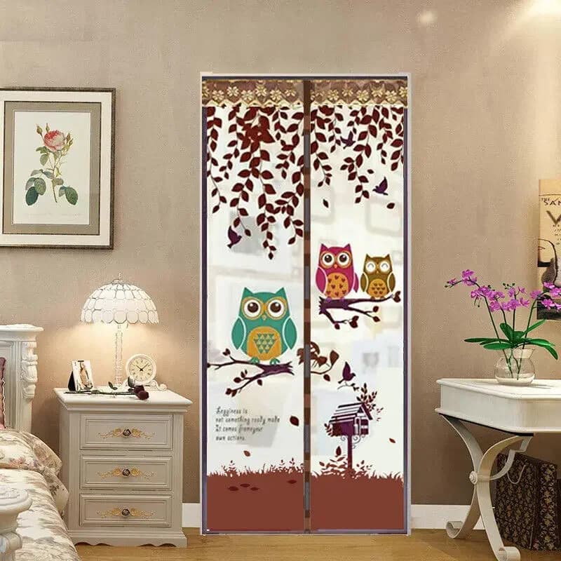90X210Cm Summer Maglia Magnetic Net Anti Mosquito Bug Tent Automatic Closing Door Screen Tent Kitchen Transport Drop