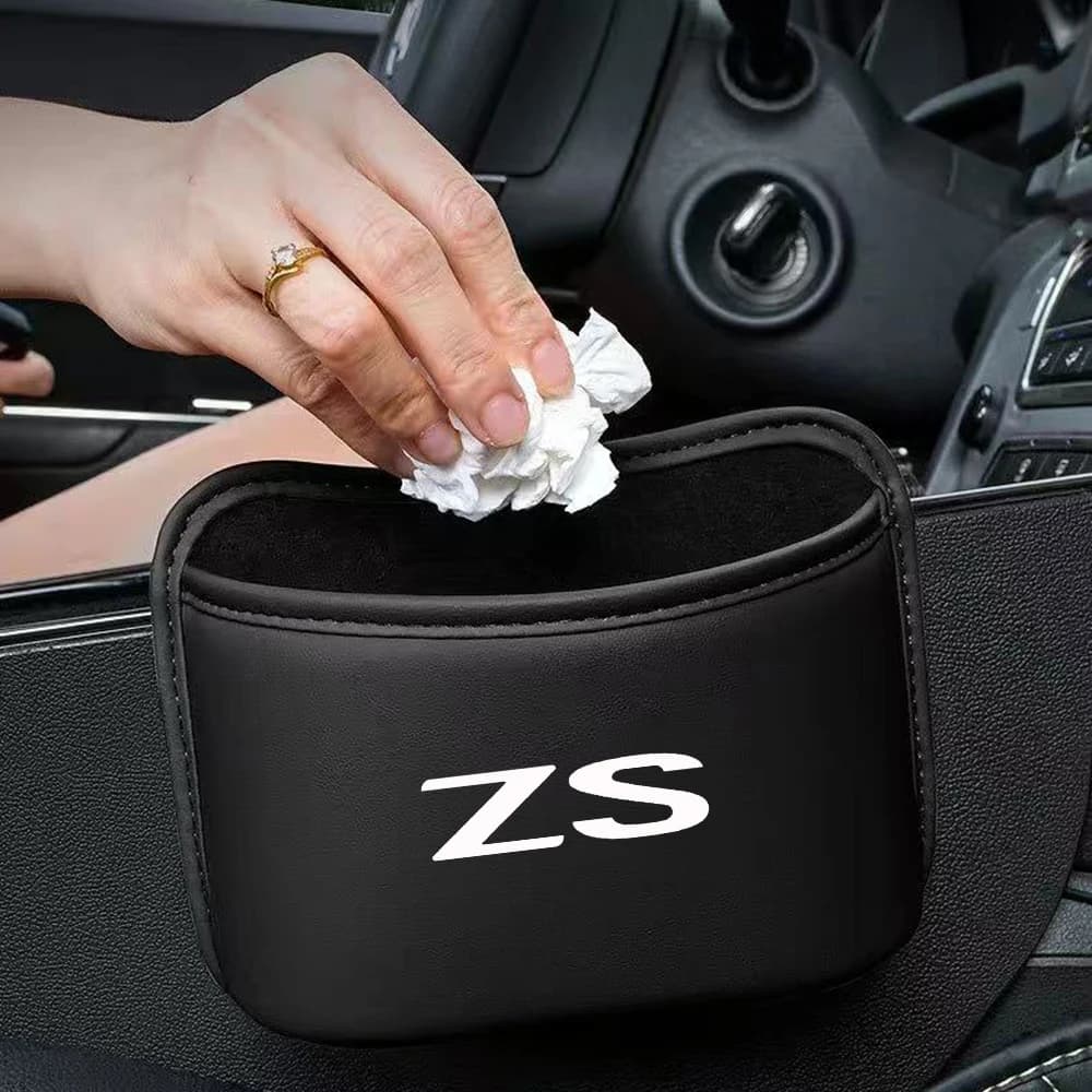 Contenitore portaoggetti per portiera auto, cestino pieghevole per detriti, sacchetto per rifiuti da schienale sedile per MG Motors MG ZS, accessori auto