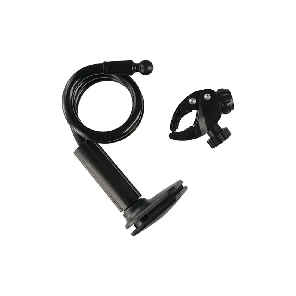 Three-jaw Bendable Hair Dryer Arm Clamp Foldable Adjustable Blow Dryer Stand Holder Rotatable Hair Dryer Clips Stand Dog