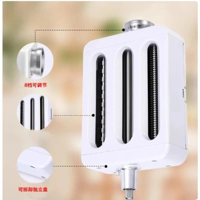 Applicabile alla macchina per pasta verticale Kaishanyi Accessori per macchine per pasta Pressa per noodle tre in uno