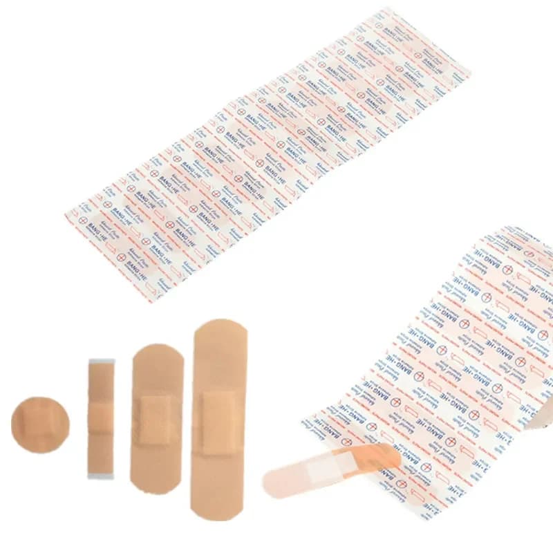 100 pz/set cerotto a forma multipla per cerotto per medicazione per ferite cerotto traspirante per bende adesive di pronto soccorso pied plast