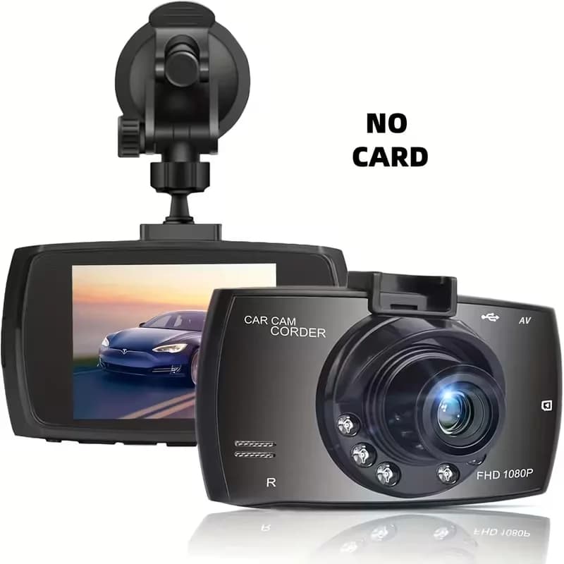 Dash Cam HD 1080P con Visione Notturna IR, Sensore G, Registrazione in Loop e Monitoraggio Parcheggio 24H, Ottima Scelta Regalo per Nuovi Veicoli