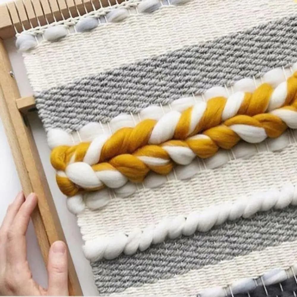 Durable Easy Operate Household Comb For Children Girl Craft Handcraft Knitted Weaving Loom Knitting Machine