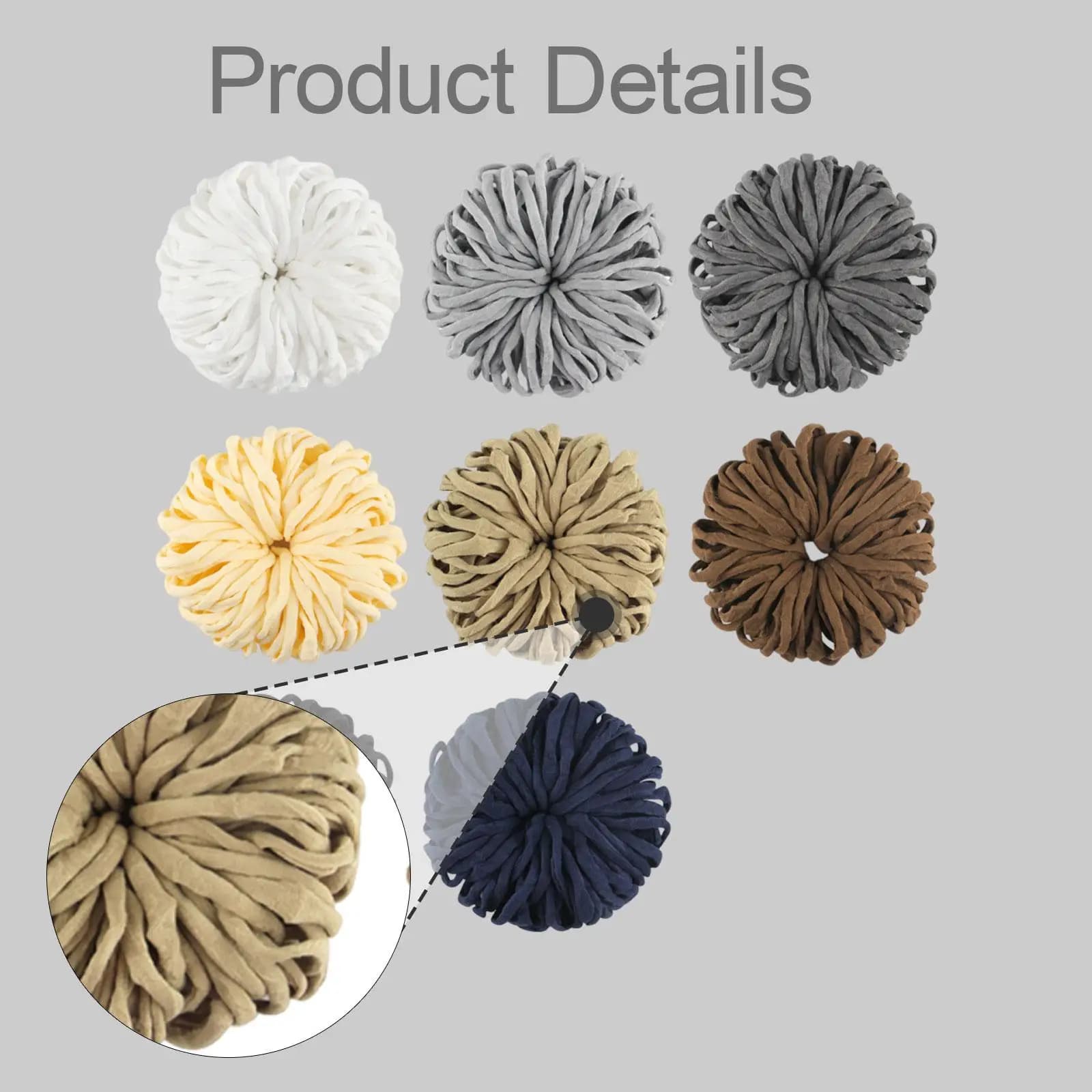 616Pcs Weaving Loom Loops Elastic DIY Crafts Making Supplies Accessories Easy to Install Professional Loom Loop Refill Kit