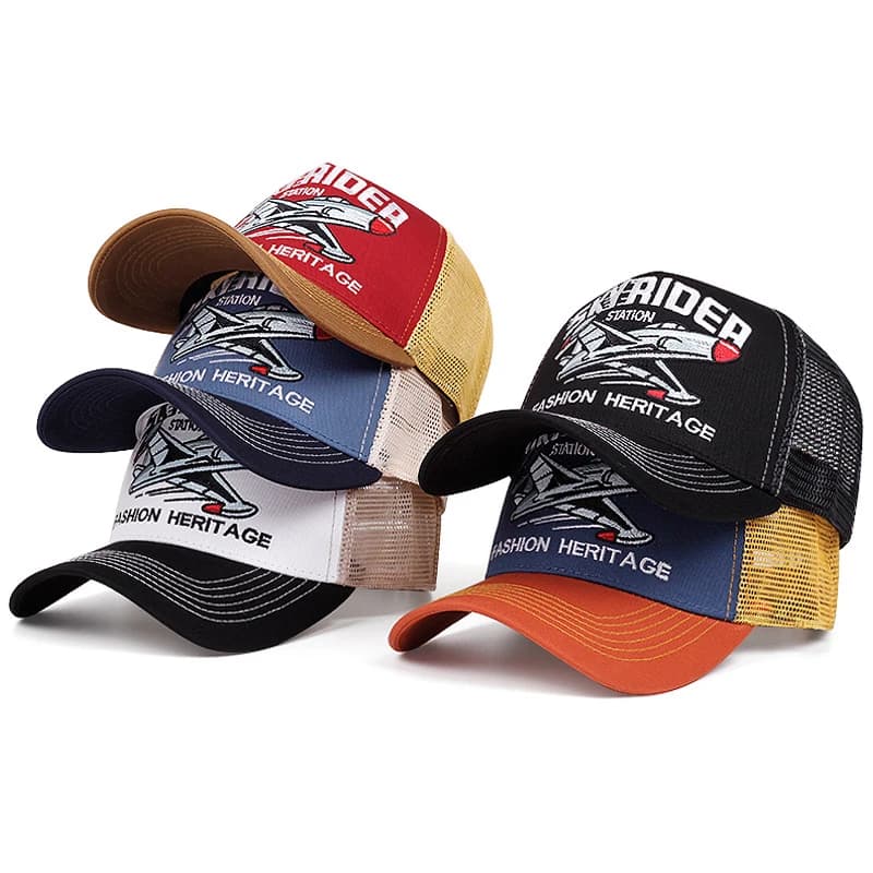 2025 Creative New Webhat SKYRIDER Airplane Street Dance Skateboarding Hip Hop Hat Truck Hat Outdoor Sports Sunshade Baseball Hat