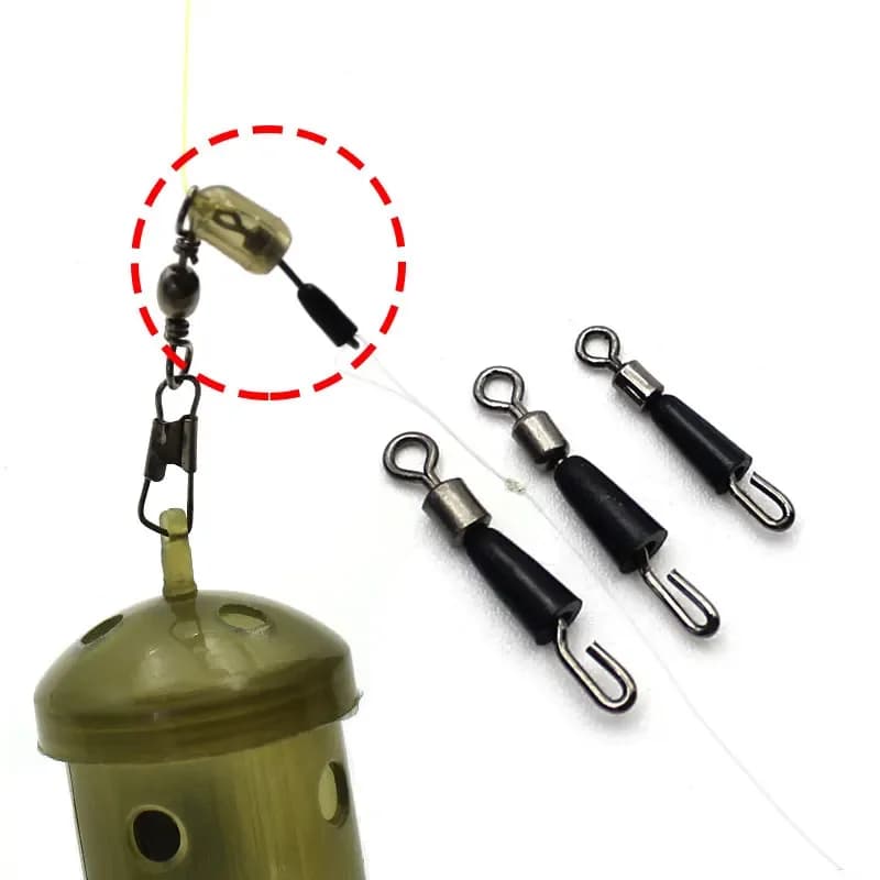 20/30/50/100 pcs. Fishery Feeders, Quick Hook Mosques, Essential Carpet Fishing Accessories, Box Essential Equipment
