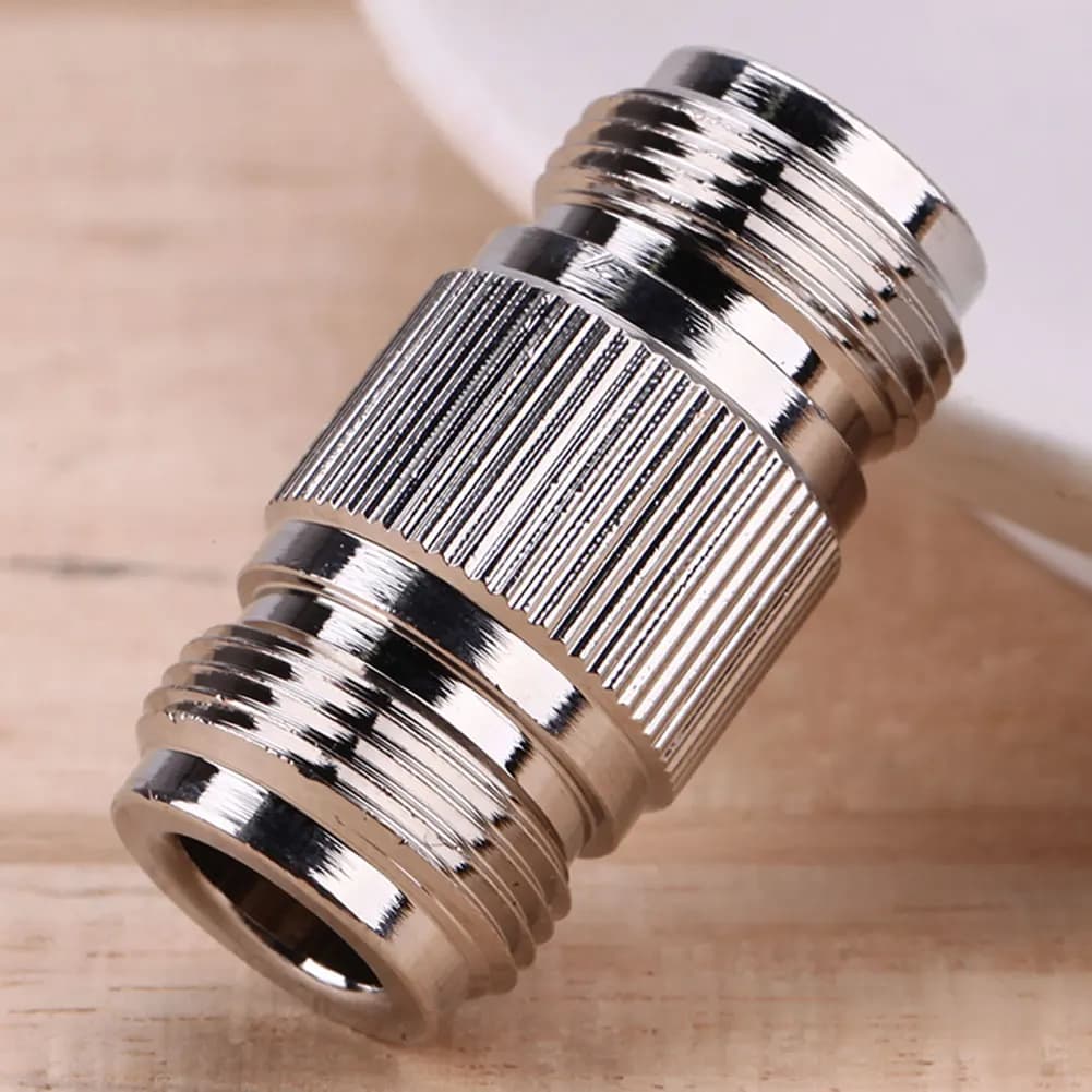 N Female To N Female Jack Adapter Coax Connector Barrel RF Coax Connector Coupler for Ham Radio Antenna WiFi Antenna Router